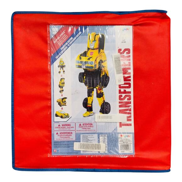 Coolest Kid's Transformers Bumblebee Converting Costume! Size: (4-5) - Picture 5 of 5